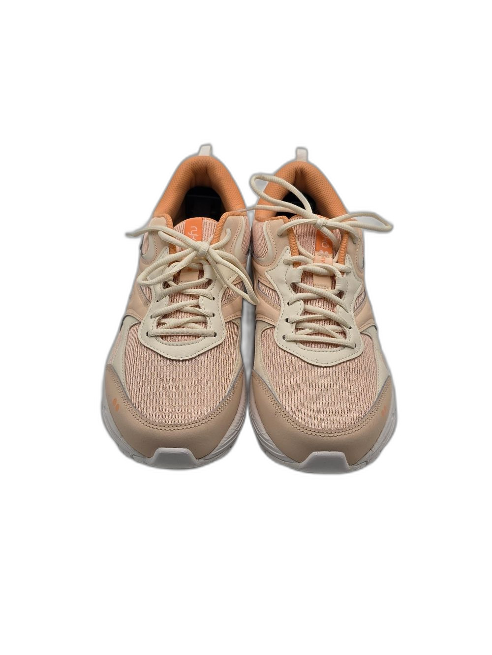 Ryka Women's Sz 11 Peach and Cream Athletic Sneakers Walking Running Gym Jogging